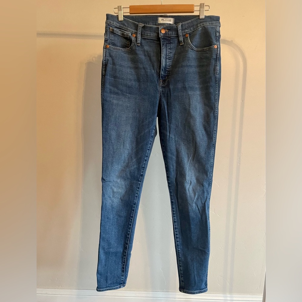Madewell 10” High-Rise Skinny Jeans sz 31 Tall